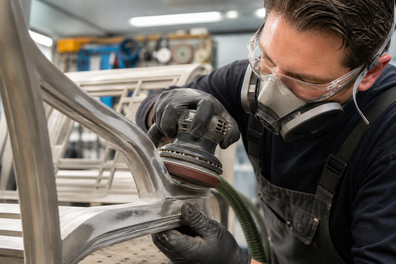 Patio furniture refinishing service