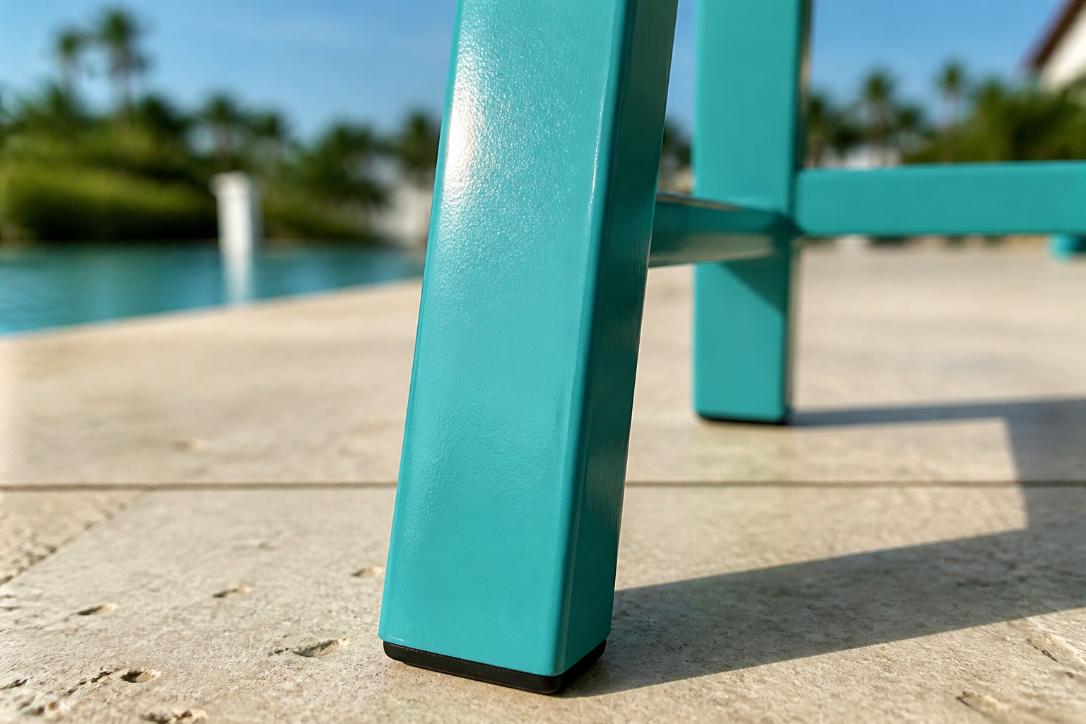 Powder coating aluminum furniture preparation by Beach & Patio Outdoor Living